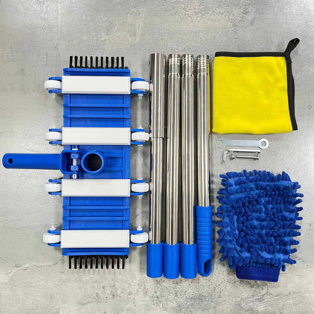 Professional telescopic stainless steel car wash and detailing mop kit Kalsten