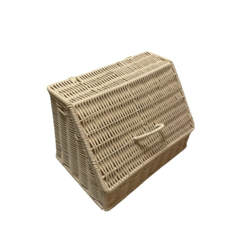 Decorative Woven Storage Chest Kalsten