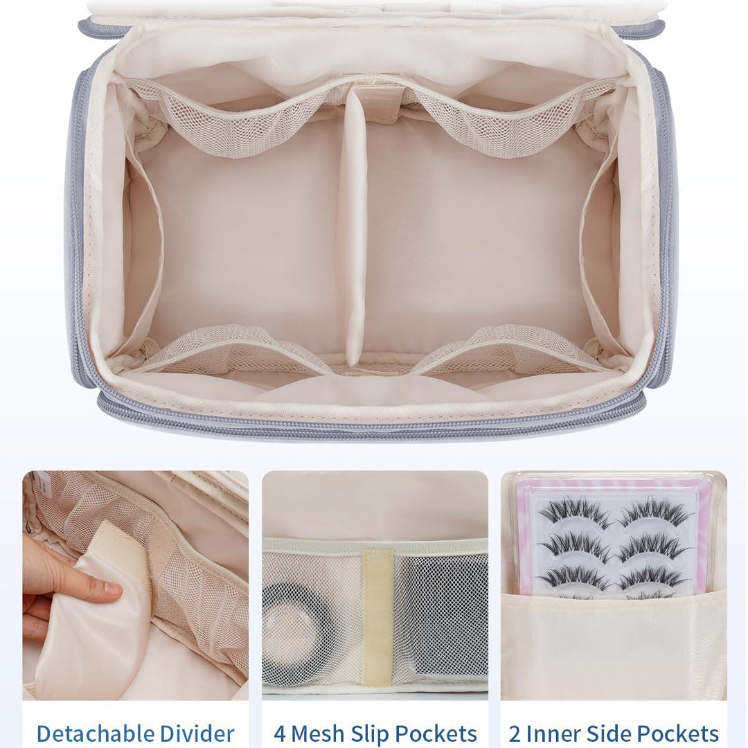 Cosmetic Storage Bag with Removable Compartments Kalsten