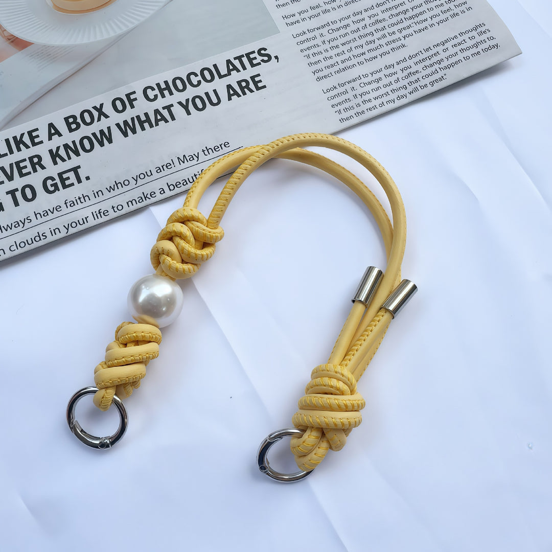 Elegant Braided Keyring Strap Kalsten
