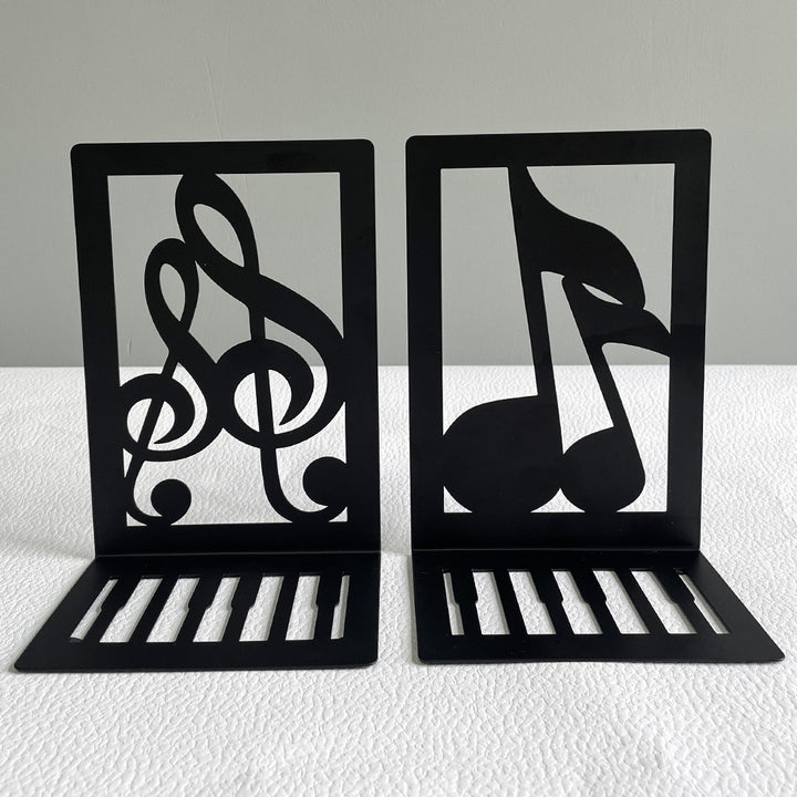 Musical Note Themed Bookends