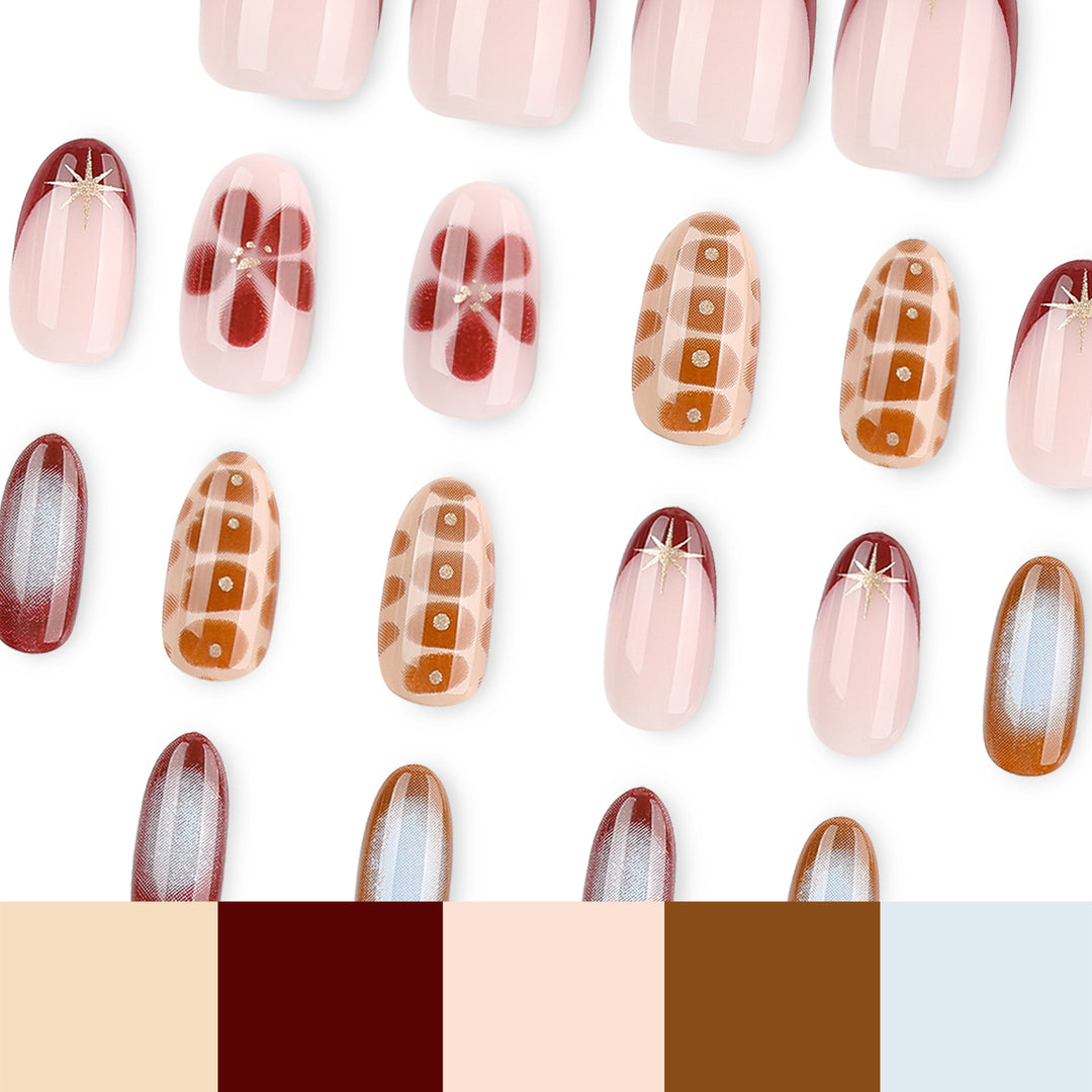 Artful Nail Art in Modern Style Kalsten