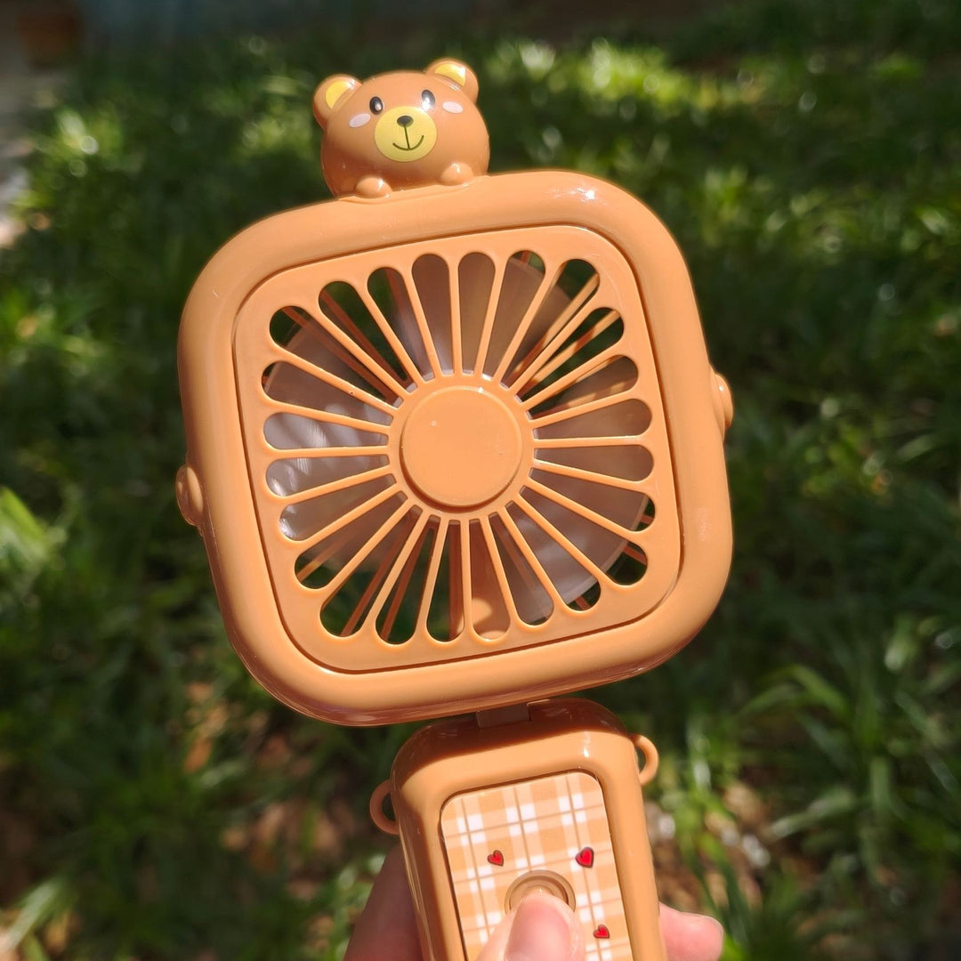 Ladies Portable Handy Mini Fan with Animal Design Kalsten