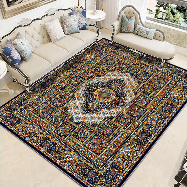 Vintage-Inspired Floral Area Rug