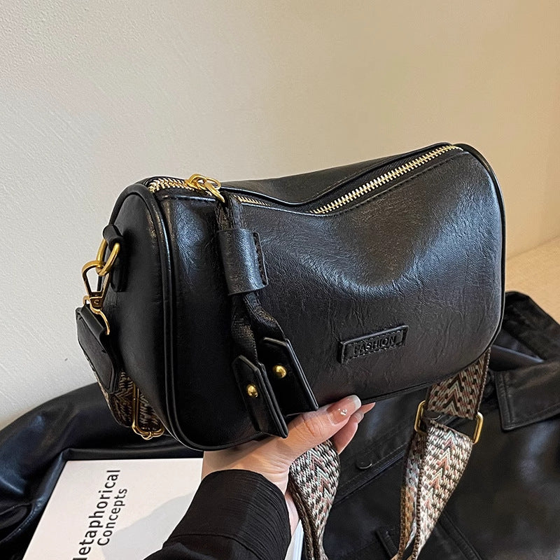Elegant Zip-Closure Crossbody Bag Kalsten