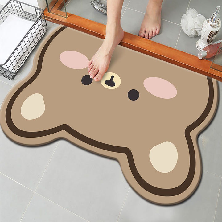Decorative Bathroom Mat Kalsten