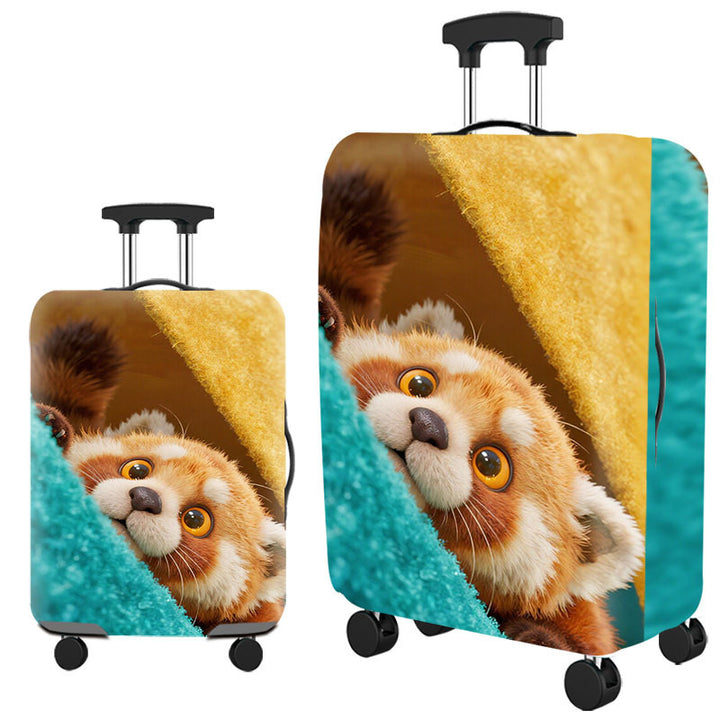 Artistic Cat-Themed Hard Shell Suitcase Kalsten