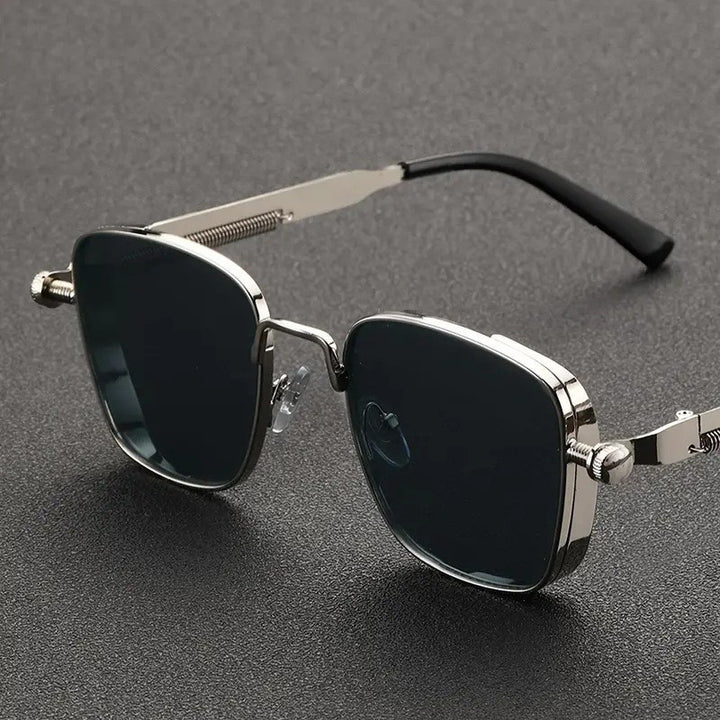 Luxurious Geometric Frame Sunglasses Kalsten