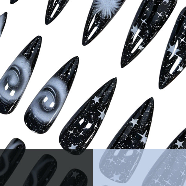 Galaxy-Inspired Press-On Nail Set Kalsten