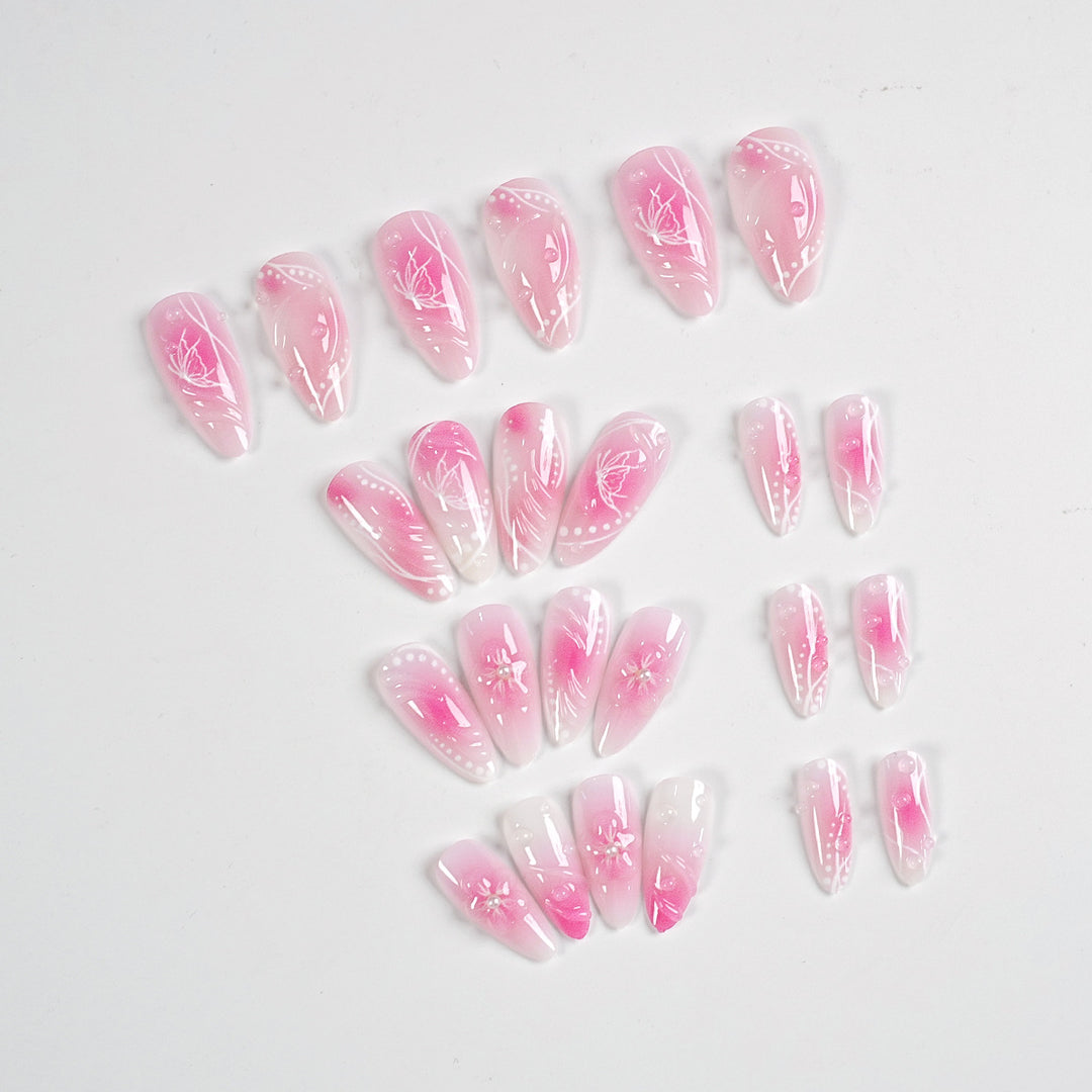 Elegant Articulated Press-On Nail Kit