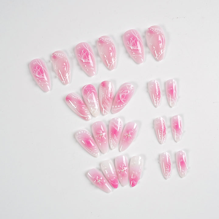 Elegant Articulated Press-On Nail Kit