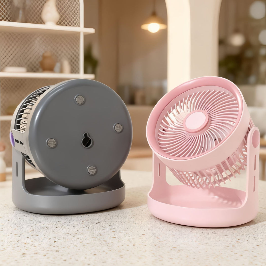Women's Portable Table Fan with Flexible Tilt Mechanism Kalsten