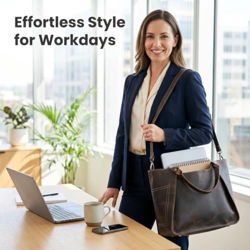 Shopping Bag Made of High-Quality Leather Kalsten