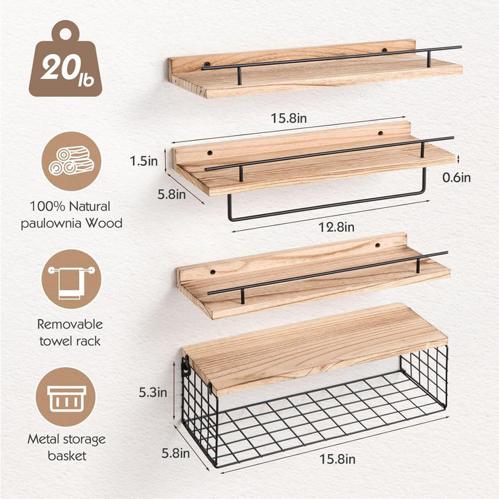 Wall Shelf Set Kalsten