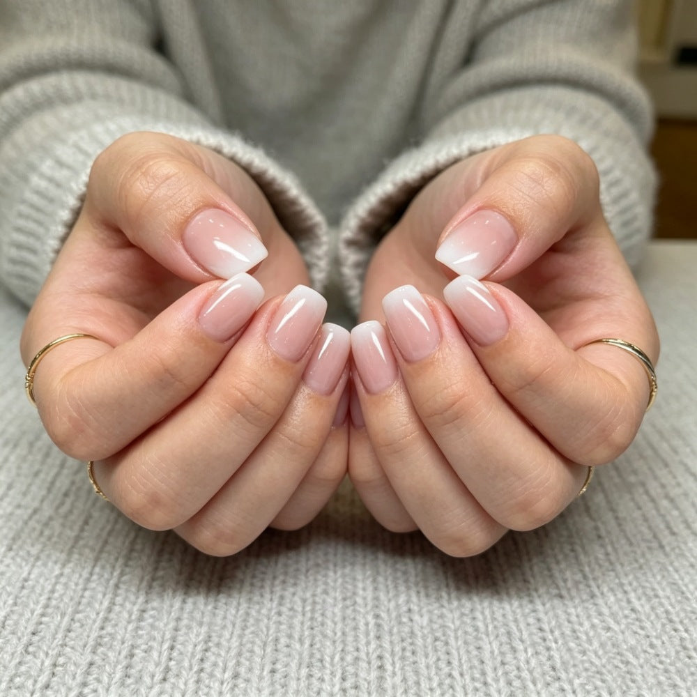 French Tip Acrylic Nail Set