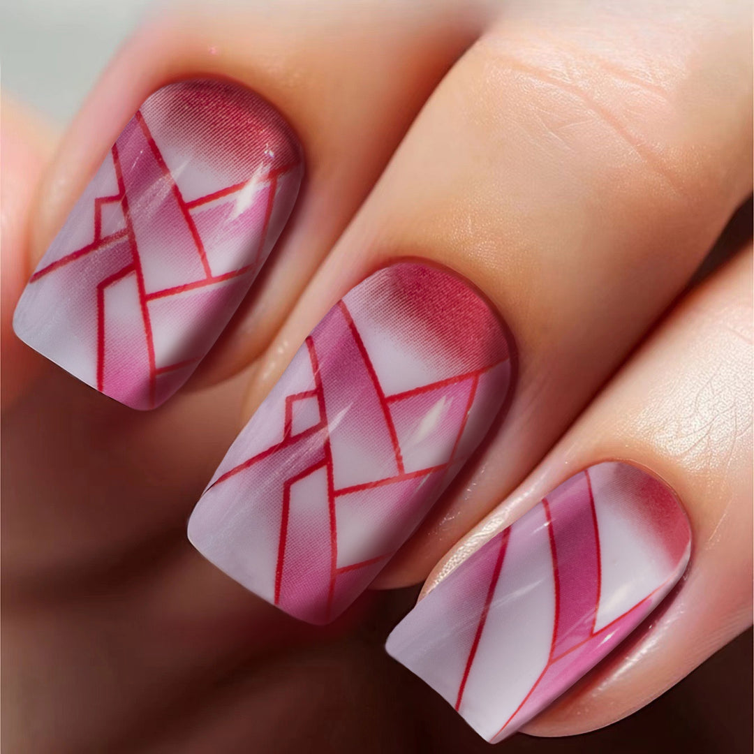 Artistic Geometric Nail Art Designs