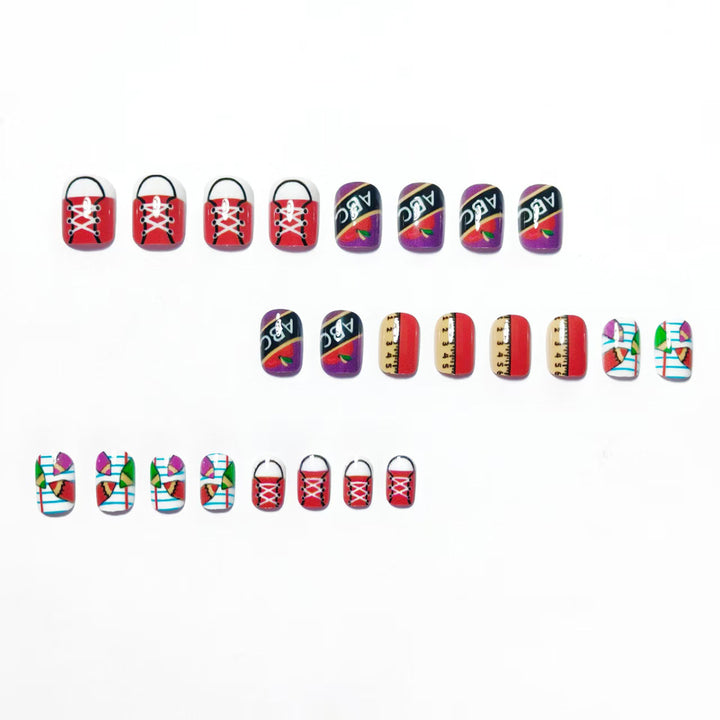 Creative Educational Theme Nail Art Kalsten