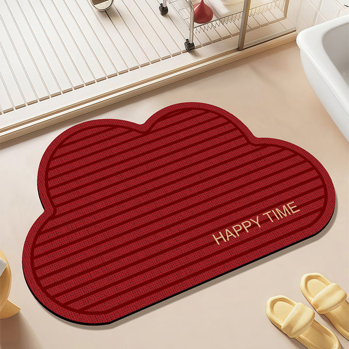 Personalized Memory Foam Bath Mat Kalsten