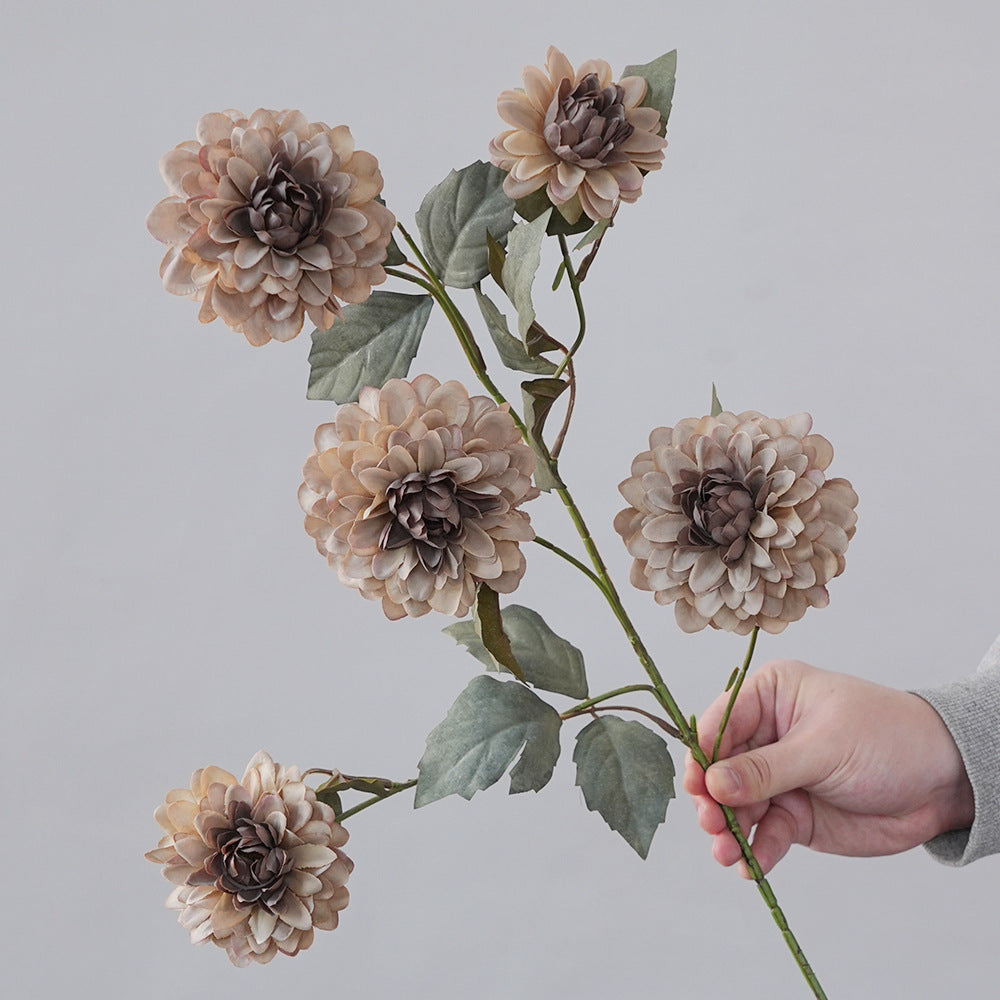 Faux Dahlia Stem