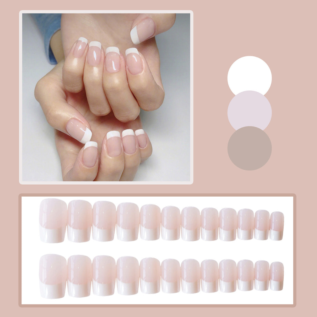 French Tip Press-On Nail Kit