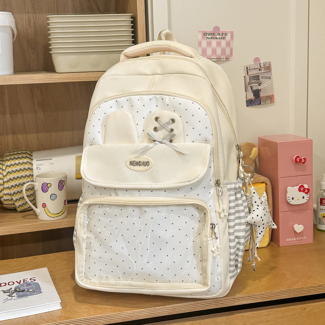 Cute Bunny-Ear Design Backpack Kalsten