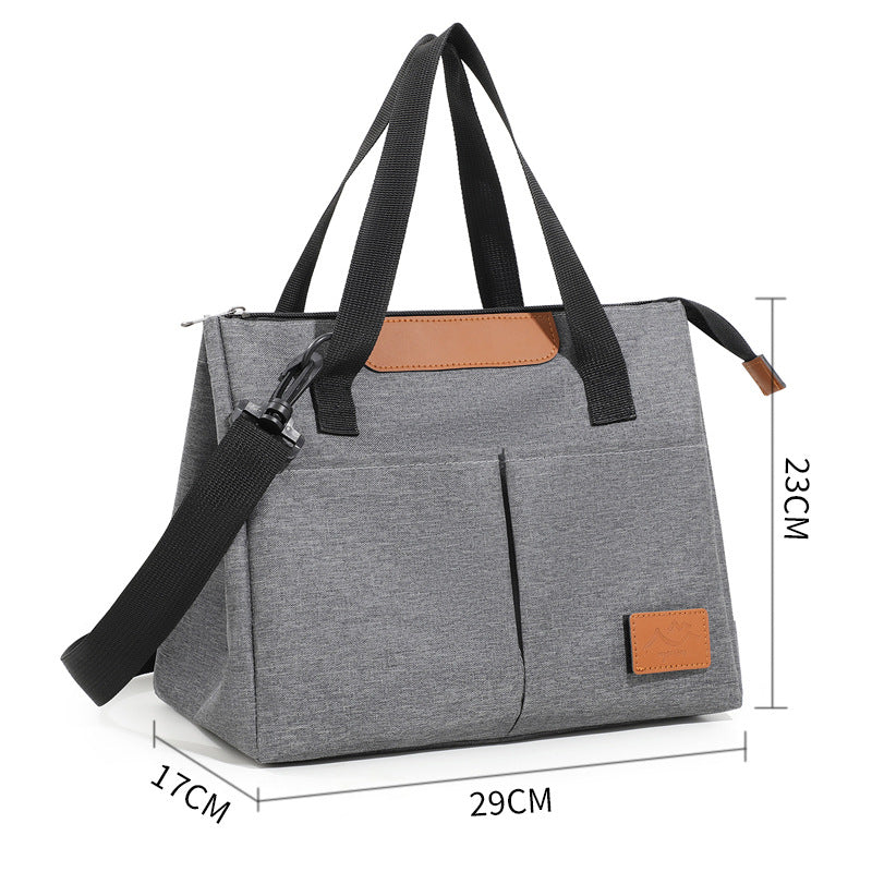 Insulated Multi-Pocket Lunch Tote Kalsten