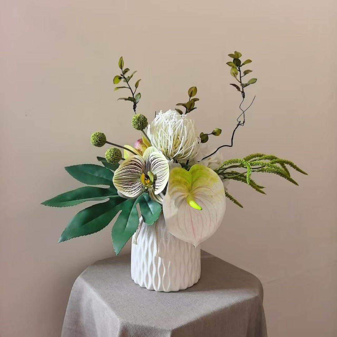 Elegant Indoor Floral Arrangement