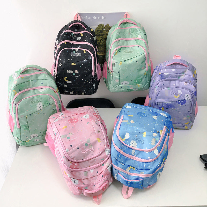 Cheerful school backpack with child-friendly design Kalsten