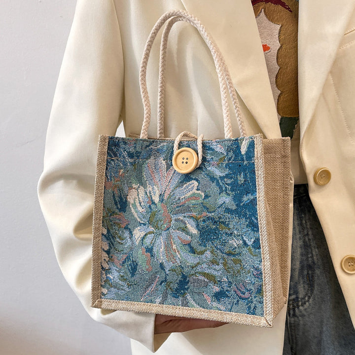 Decorative Floral Handbag