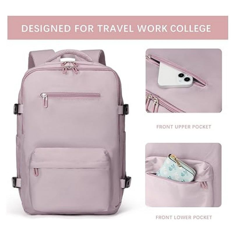 Versatile backpack with ergonomic design and numerous compartments Kalsten