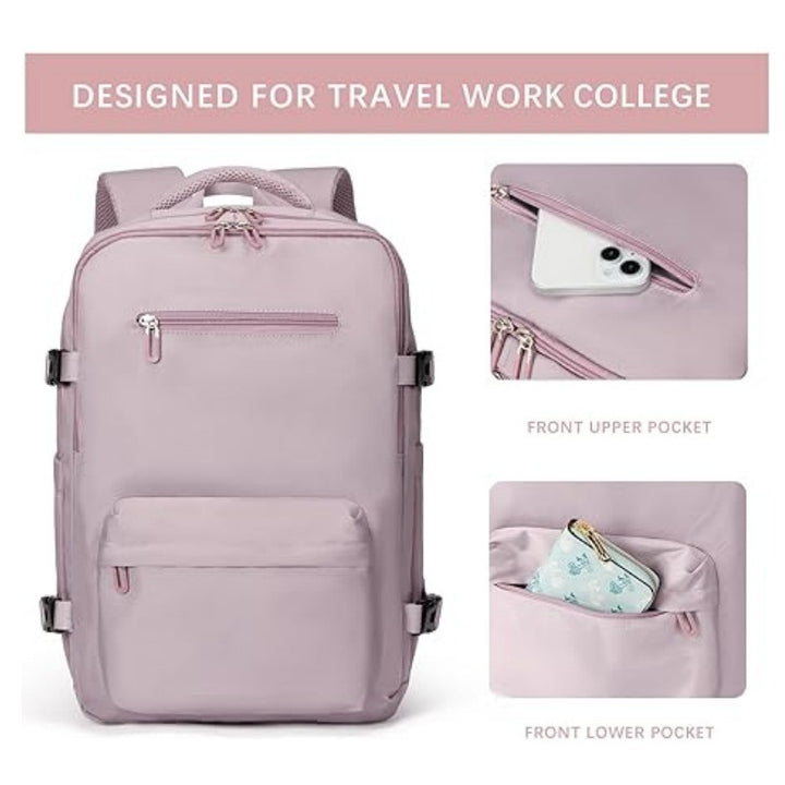 Versatile backpack with ergonomic design and numerous compartments Kalsten