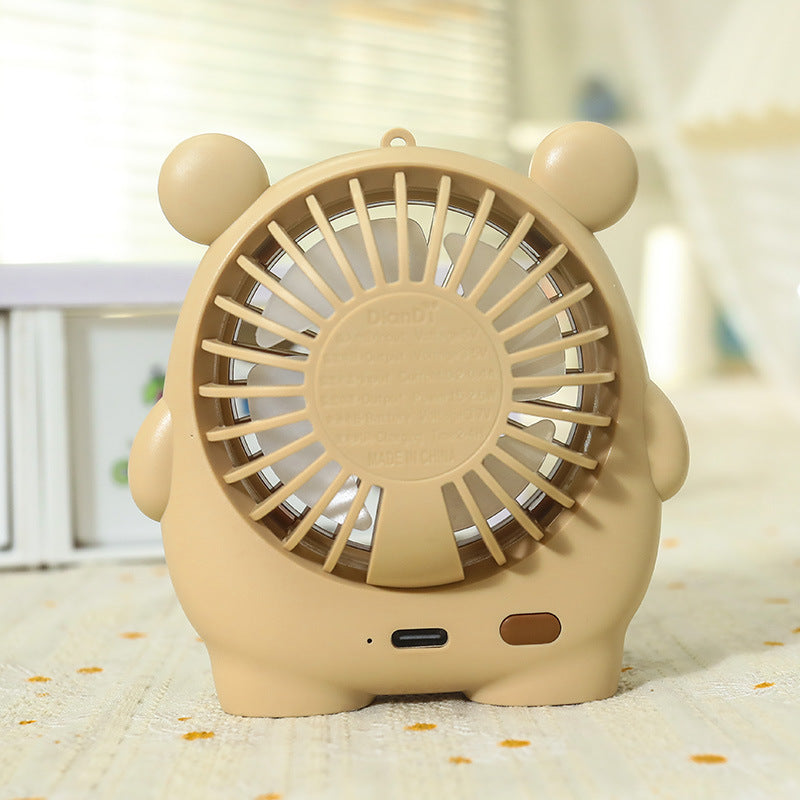 Women Portable Mini Fan in Cute Animal Design Kalsten