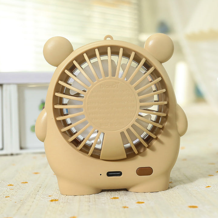 Women Portable Mini Fan in Cute Animal Design Kalsten