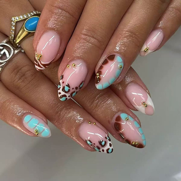 Glamorous Stiletto Press-On Nail Art Set