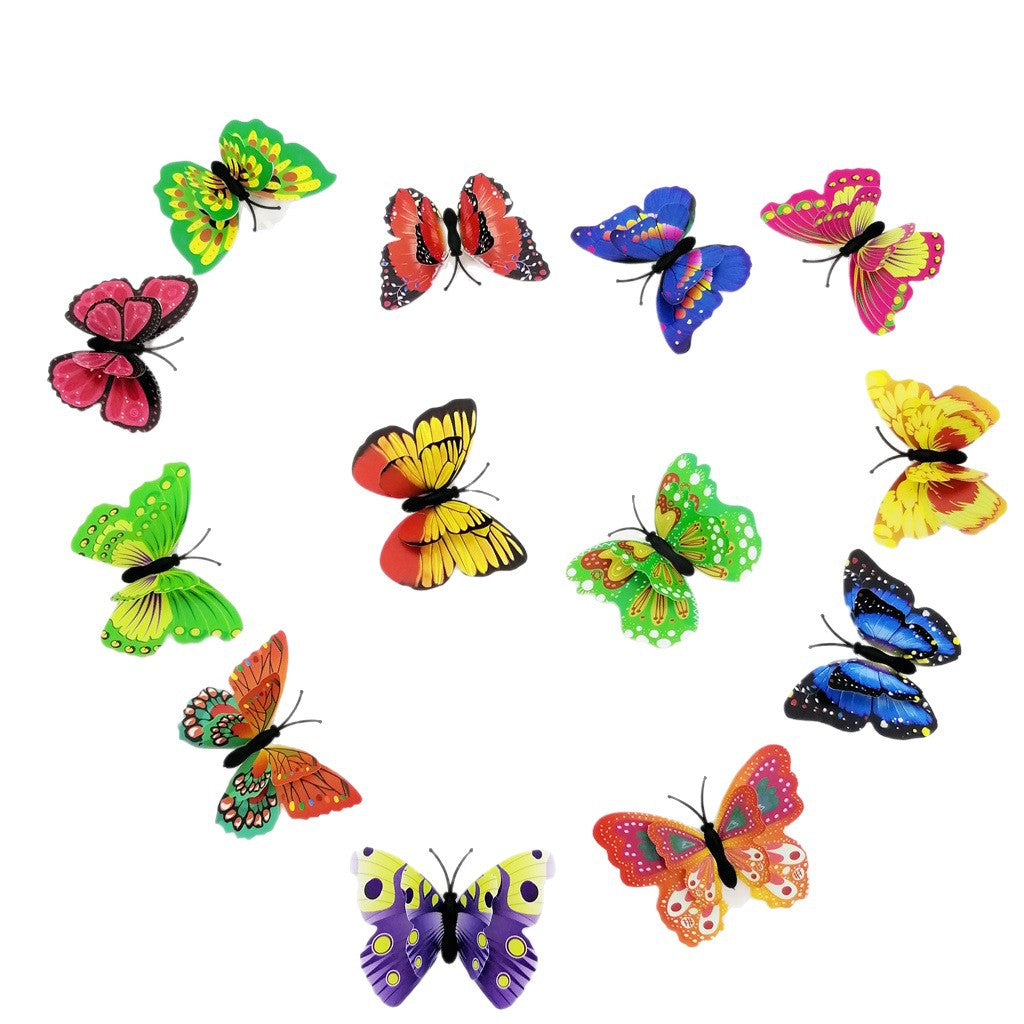 Glittering Butterfly Hair Clips Kalsten