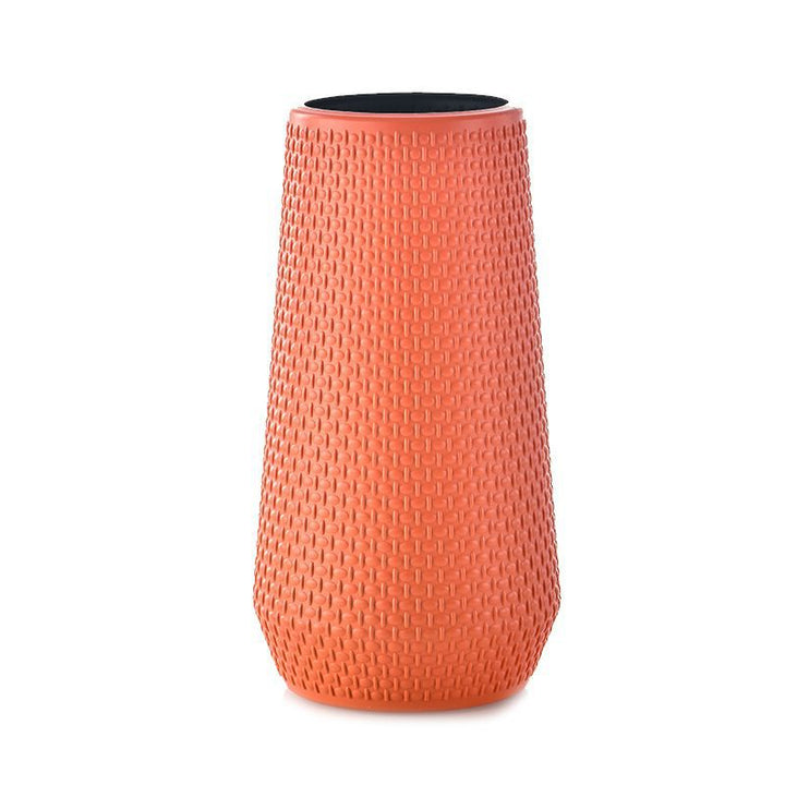 Textured Woven Decorative Vase Kalsten