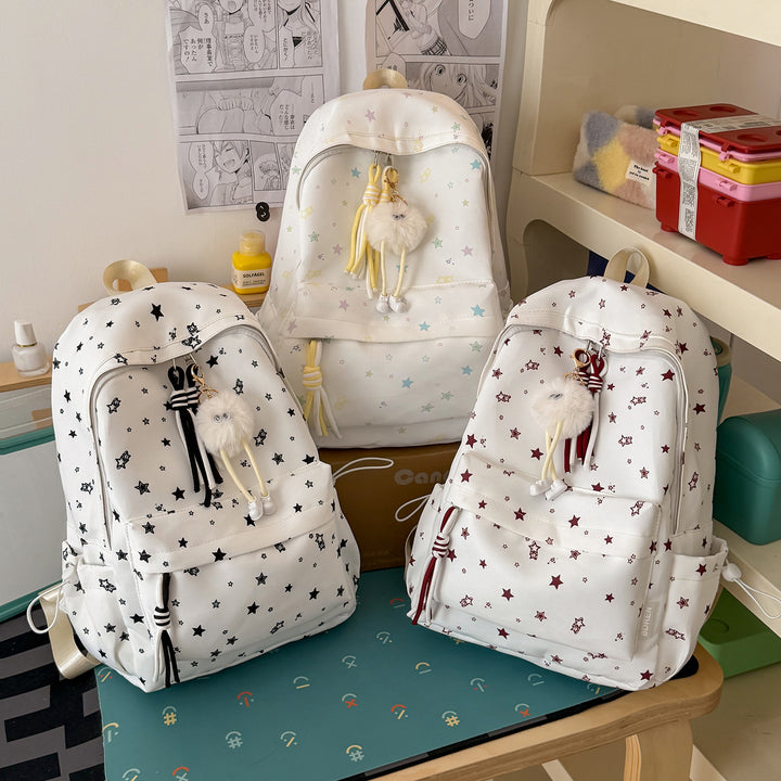 Casual Lightweight Star-Printed Backpack Kalsten
