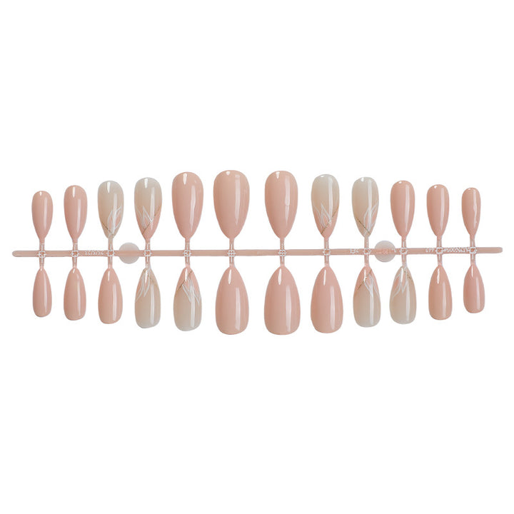Elegant Floral Inspired Press-On Nail Set Kalsten