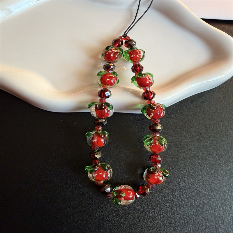 Handmade Glass Beaded Necklace Kalsten
