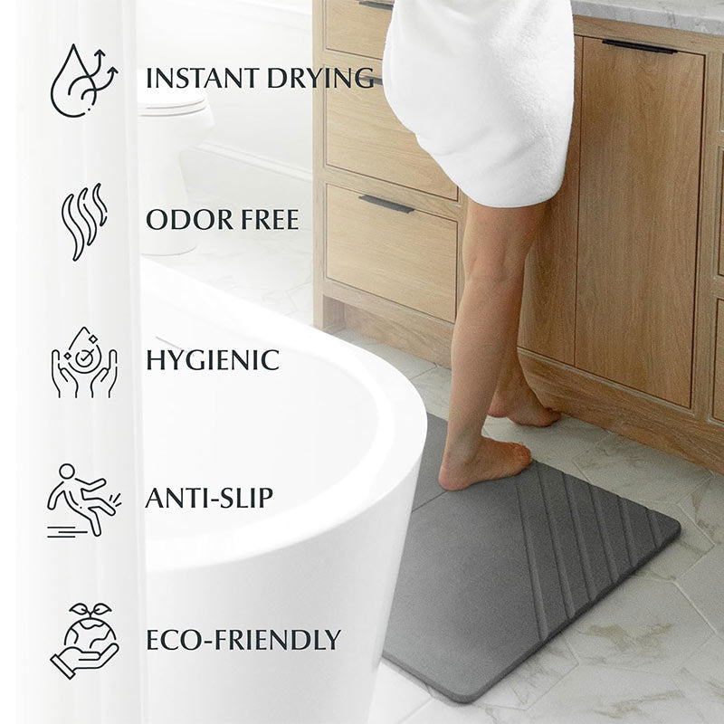 Multi-Textured Kitchen Drying Mat Kalsten
