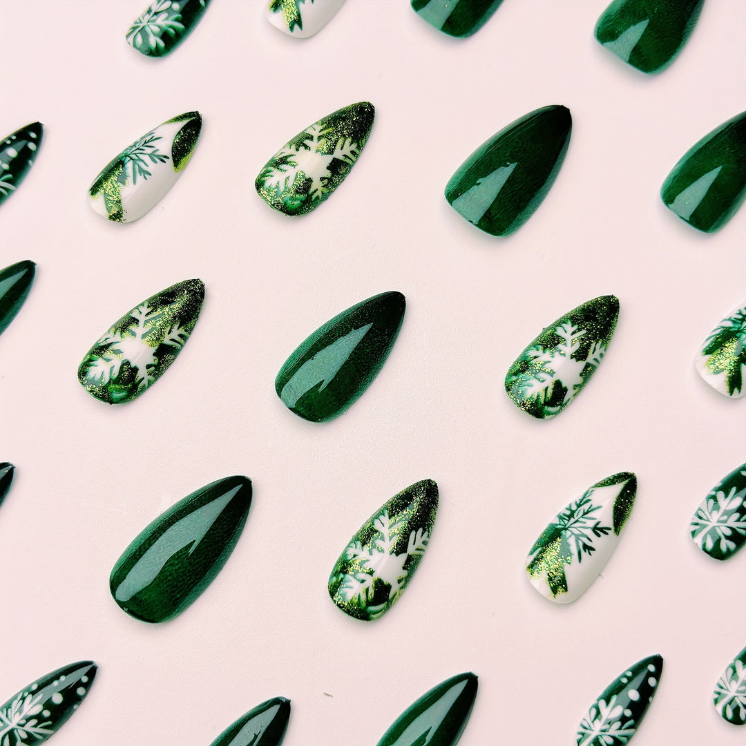 Winter Artificial Nails Kalsten