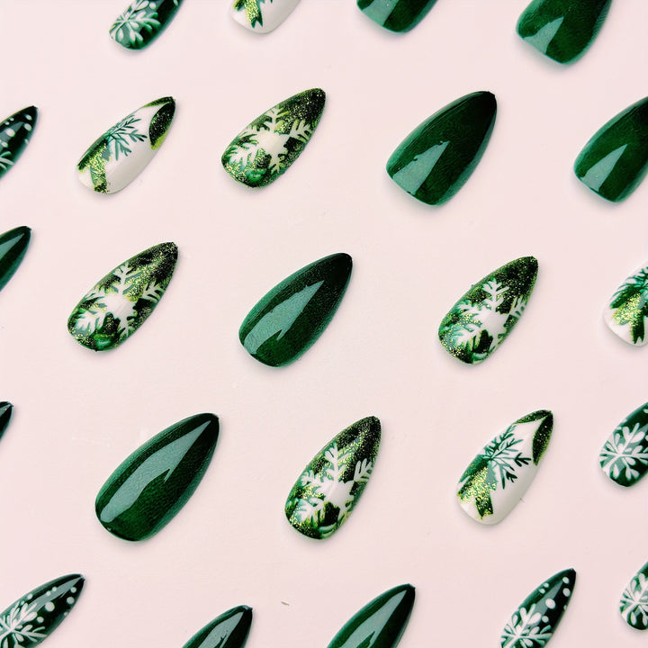 Winter Artificial Nails Kalsten
