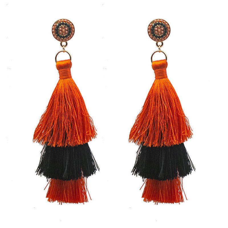 Artistic Skull-Inspired Drop Earrings Kalsten