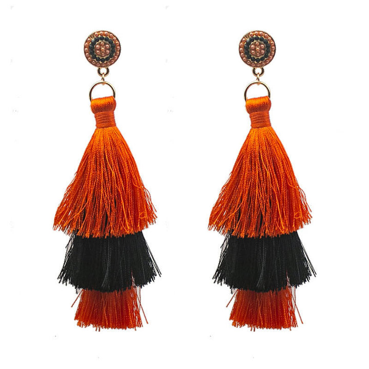 Artistic Skull-Inspired Drop Earrings Kalsten