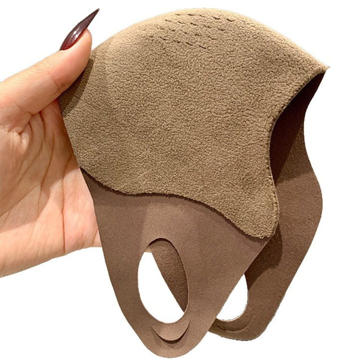 Ultra-Soft Fleece-Lined Contoured Face Mask with Breathable Earloop Kalsten