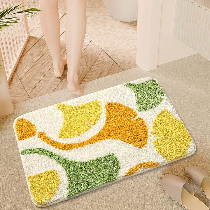 Plush Decorative Bath Mat Kalsten
