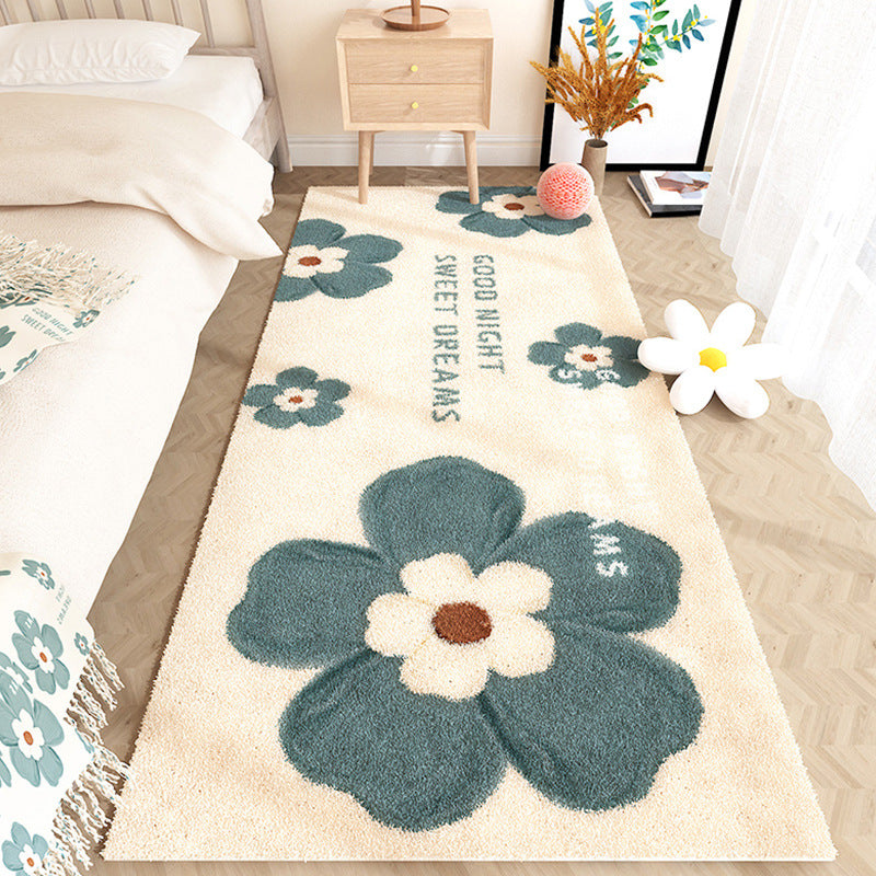 Floral Pattern Decorative Area Rug