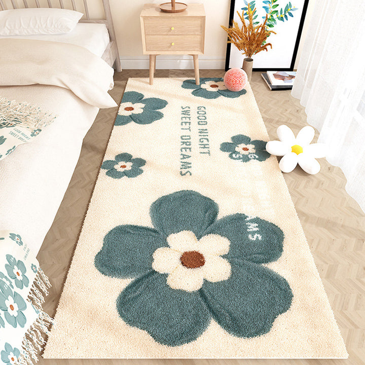 Floral Pattern Decorative Area Rug
