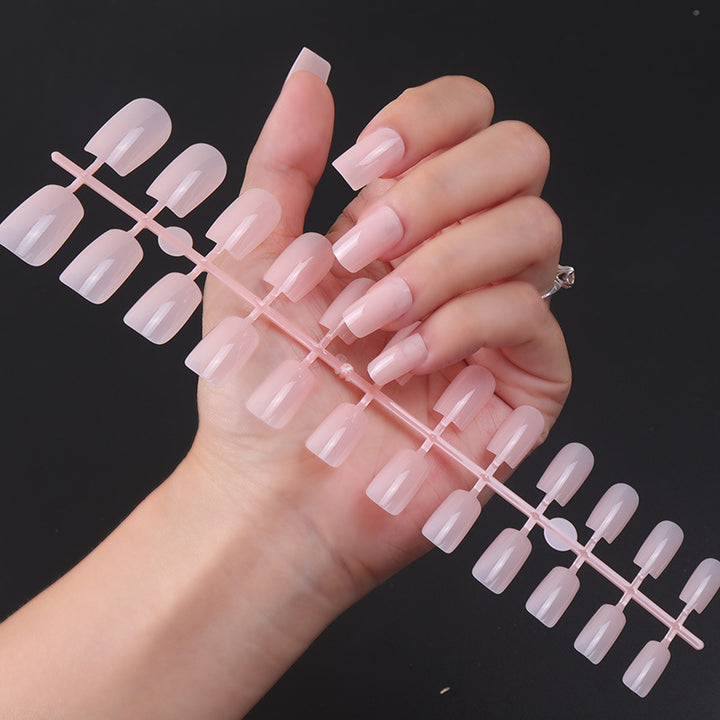 Natural Glossy Press-On Nail Tips Kalsten