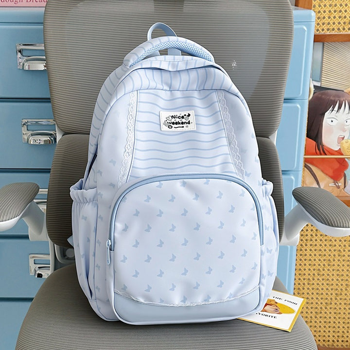 Playful Butterfly-Themed School Backpack Kalsten
